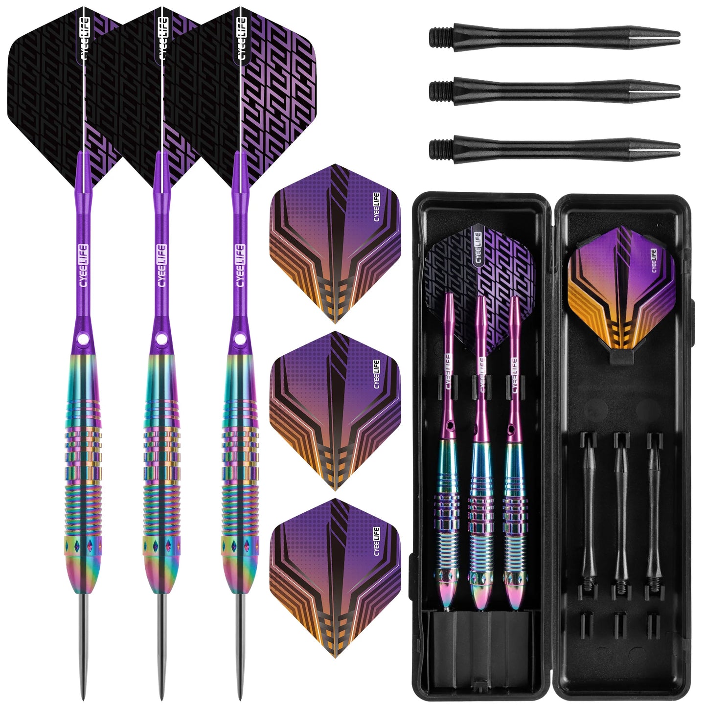 Set de Fléchettes Pro en Acier et Cuivre (25g)