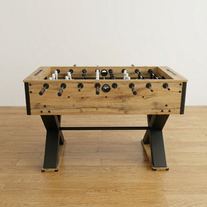 Babyfoot Professionnel "Le Loft" Finition Chêne - Design Entreprise (140cm)